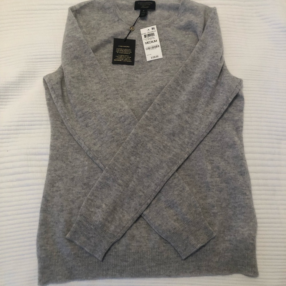 NWT Cashmere Crew Neck Sweater